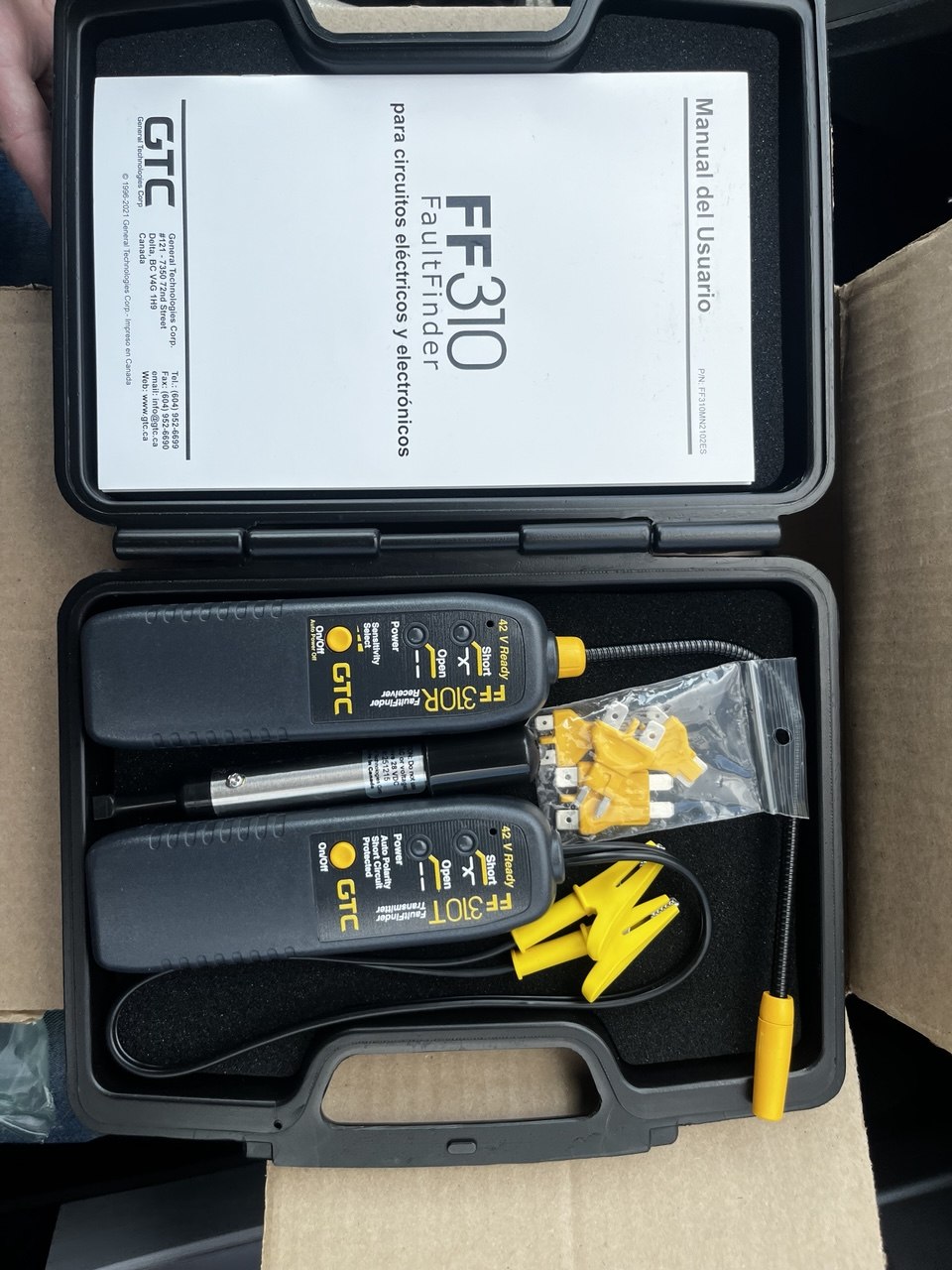Устройство обнаружения КЗ GTC FF310